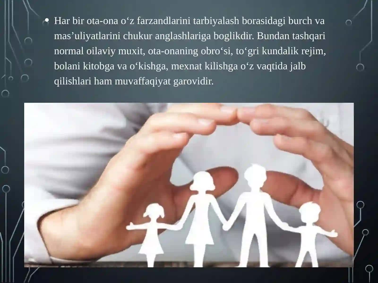 Oilada tarbiya asoslari 4