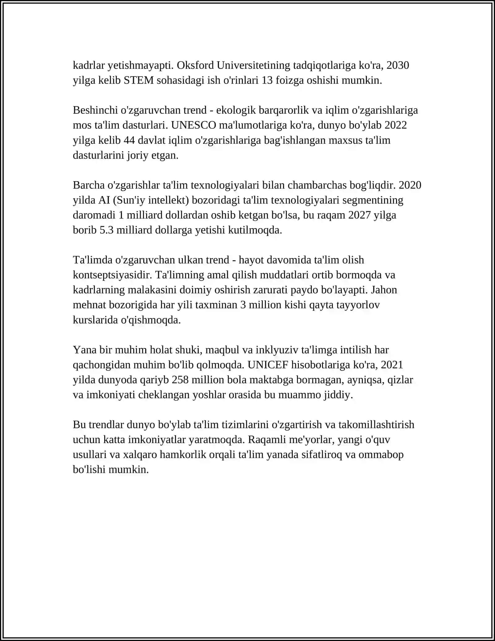 JAHON MAMLAKATLARI TA'LIM TIZIMI VA PEDAGOGIKA FANINING RIVOJI 4
