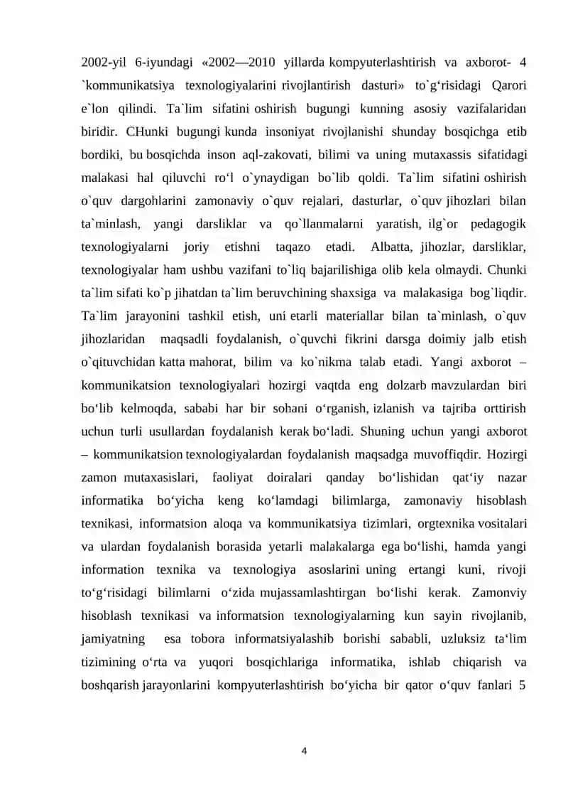 VISUAL BASIC MUHITIDA TENGLAMALARNI GRAFIK USULDA YECHISH IMKONIYATLARI 4