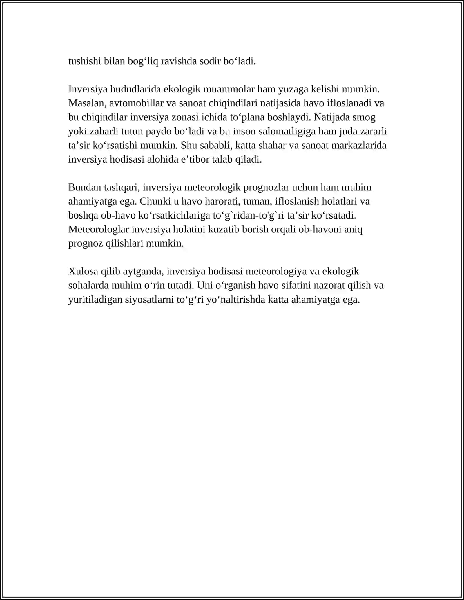 INVERSIYA HODISASI 4