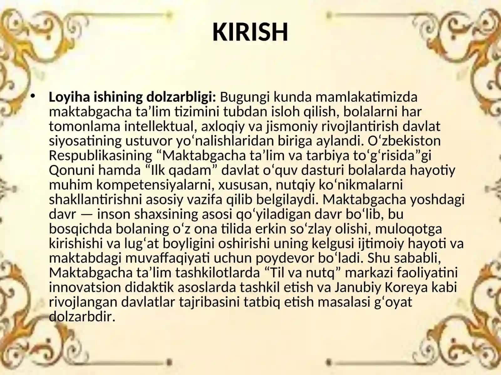 Til va nutq markazida ta’limiy faoliyatni tashkil etish texnologiyasi 4
