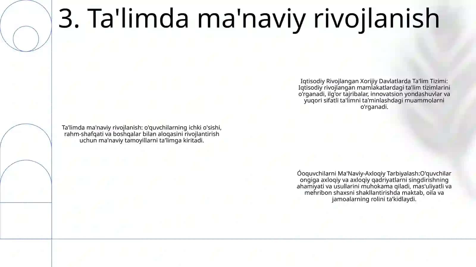 Iqtisodiy Rivojlangan Xorijiy Davlatlarda Ta'Lim Tizimi. Óquvchilarni Ma'Naviy-Axloqiy Tarbiyalash 4