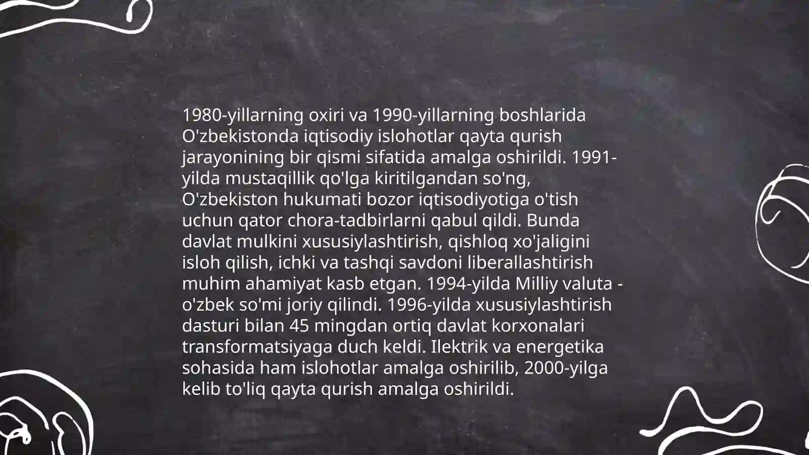 Qayta qurish yillarida Oʻzbekistondagi ijtimoiy-siyosiy vaziyat 4