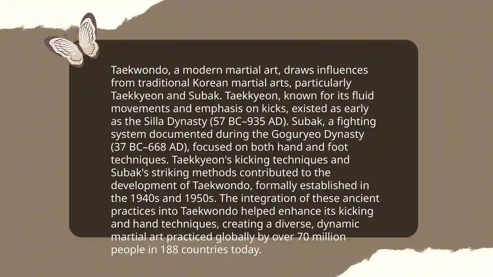 Tarixi Taekwondo (Taekwondo History) 4