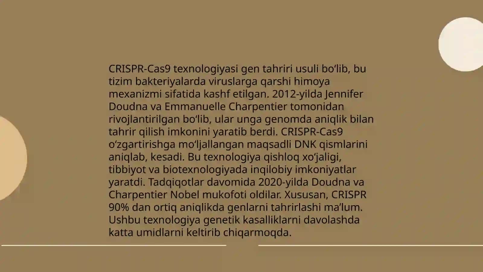 Odam genetikasining hozirgi zamon usullari 4