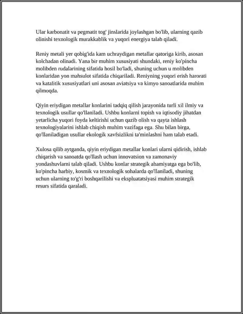 QIYIN ERIYDIGAN METALLAR KONLARI 4