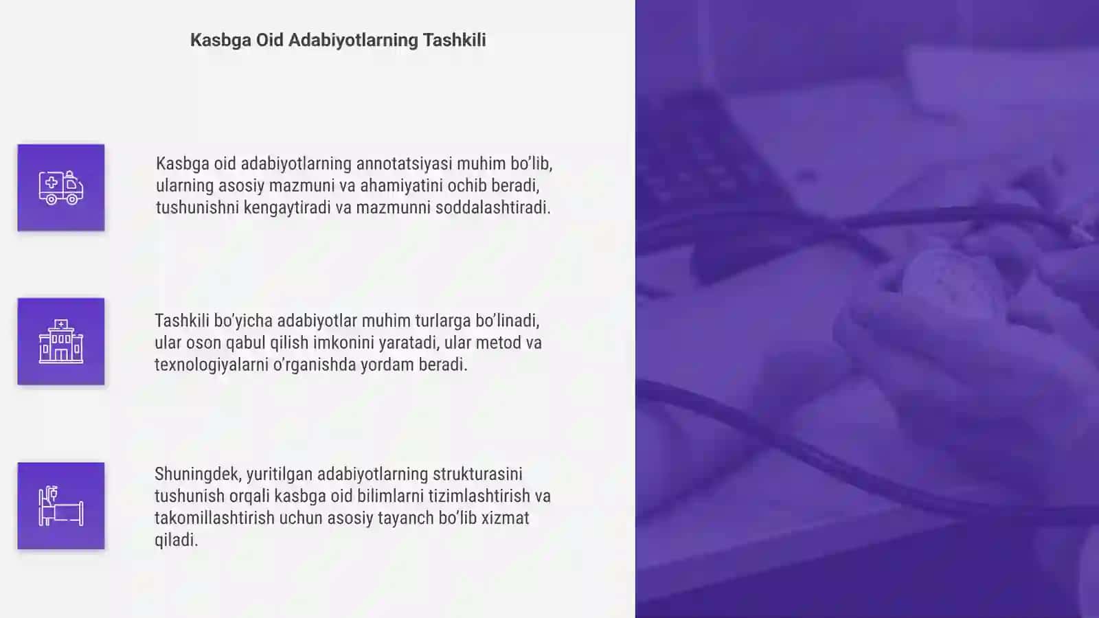 Kasbga oid adabiyotlar annotatsiyasi 4