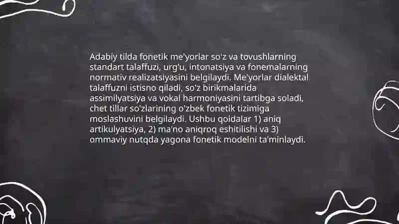 Adabiy til me'yorlari 4