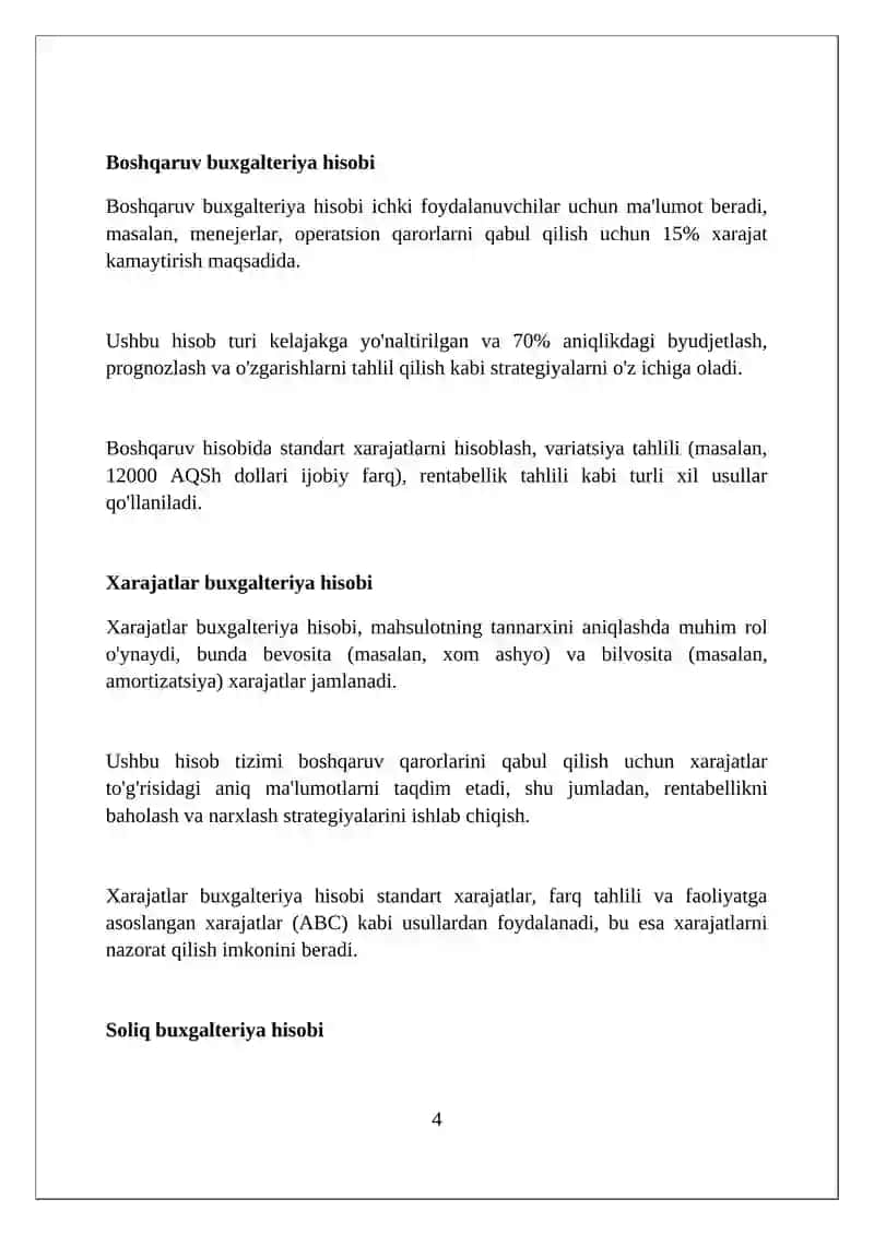 Buxgalteriya hisobi tushunchasi va mohiyati 4