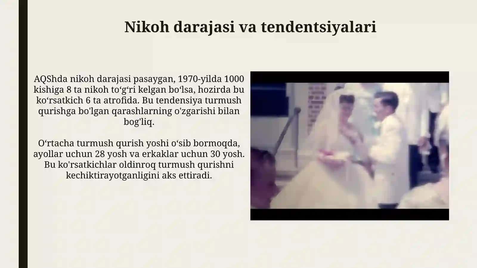 Amerika davlatining zamonaviy oila va nikohtransformatsiyasi 4