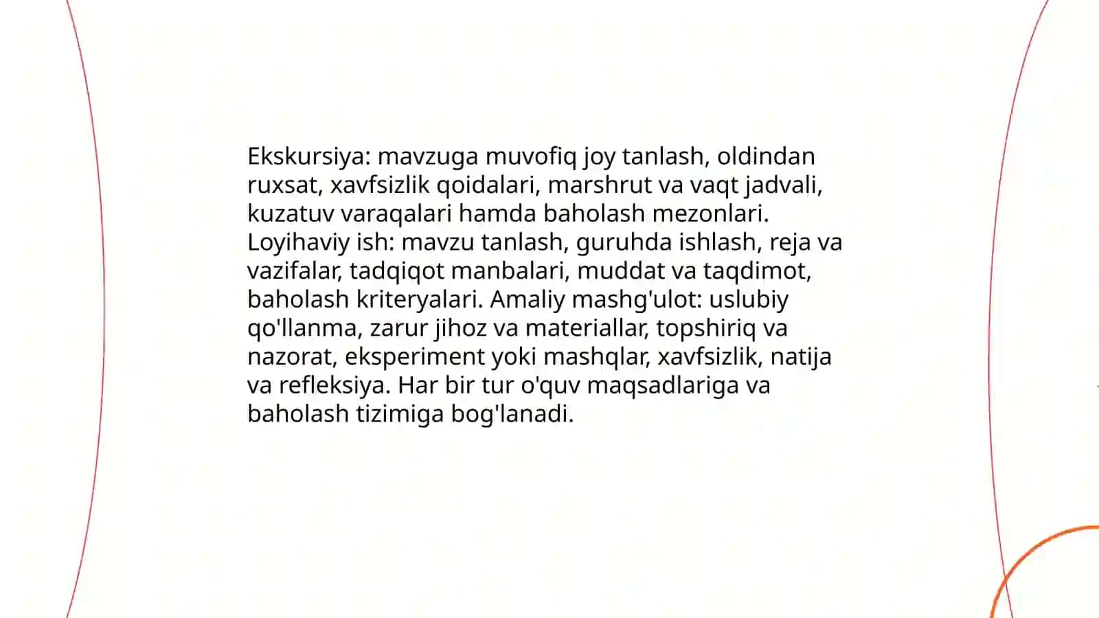 Sinfdan tashqari o'qish va uni tashkil etish 4