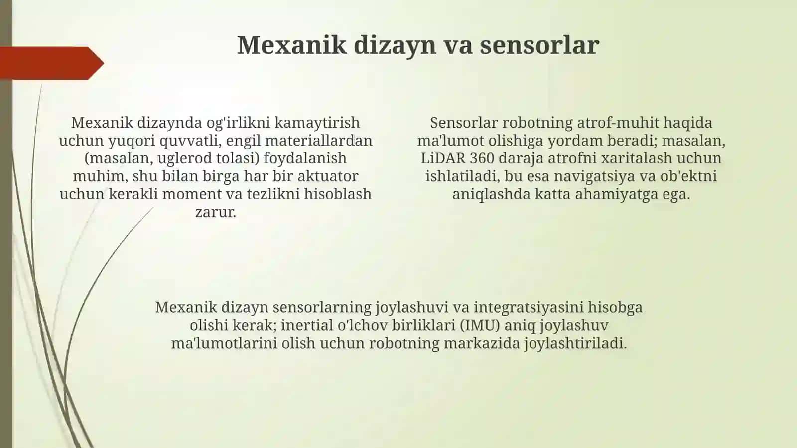 Robototexnika tizimlari loyhalash 4