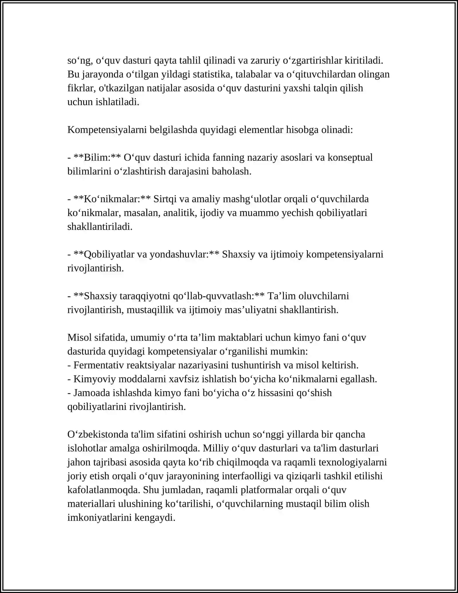 AXBOROT TIZIMLARI XAVFSIZLIGI BOʻLIMINI OʻQITISH METODIKASI 4