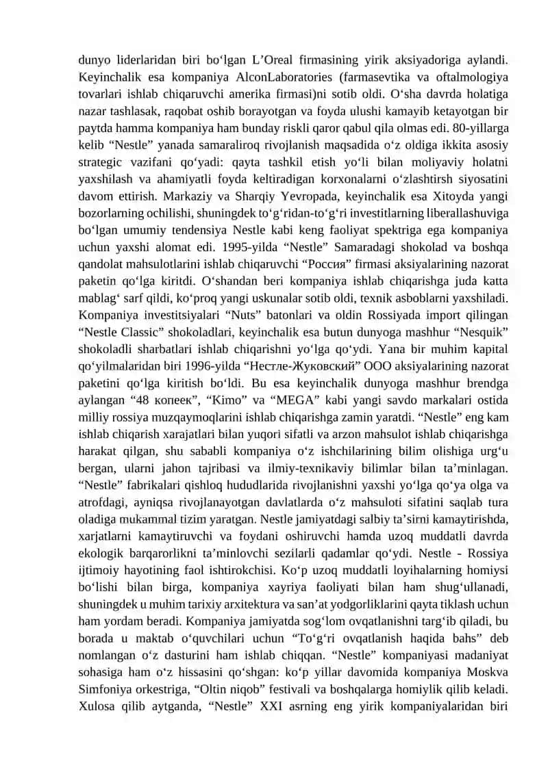 Bolalar Sut Mahsulotlari Texnologiyasi 4