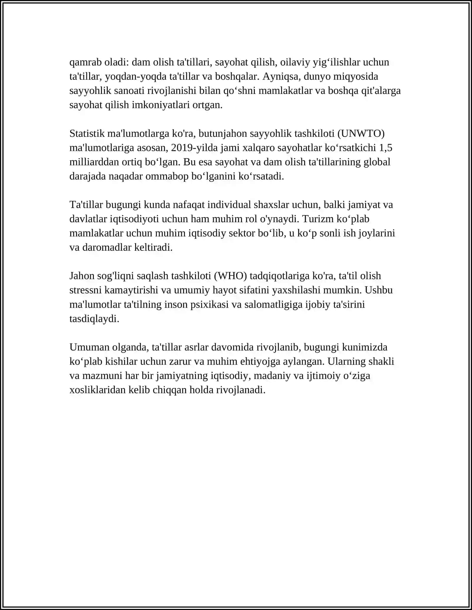 TA'TILLAR TUSHUNCHASI 4