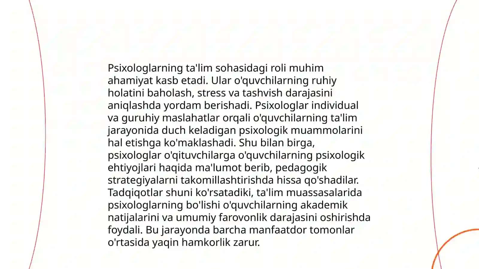 Ta'limda amaliy psixologning etika norma va qoidalari 4