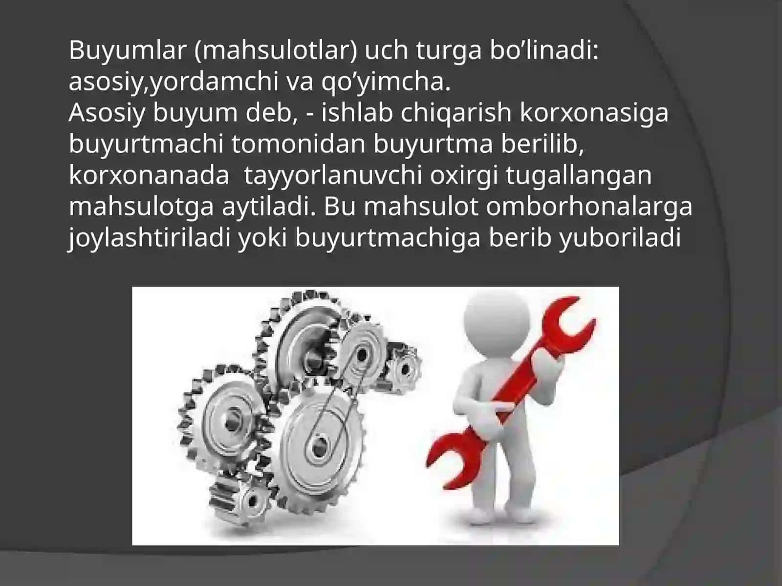 Buyum va uning  elementlari 4