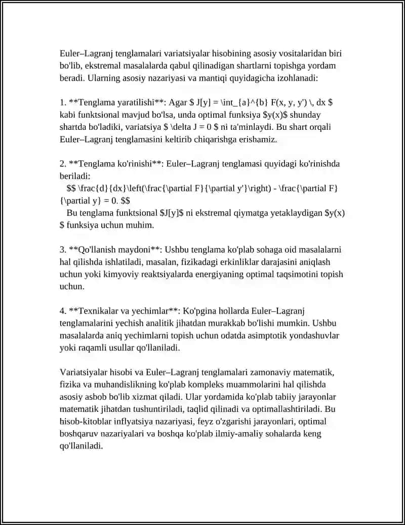 Variatsiyalar hisobining asosiy prinsiplari 4
