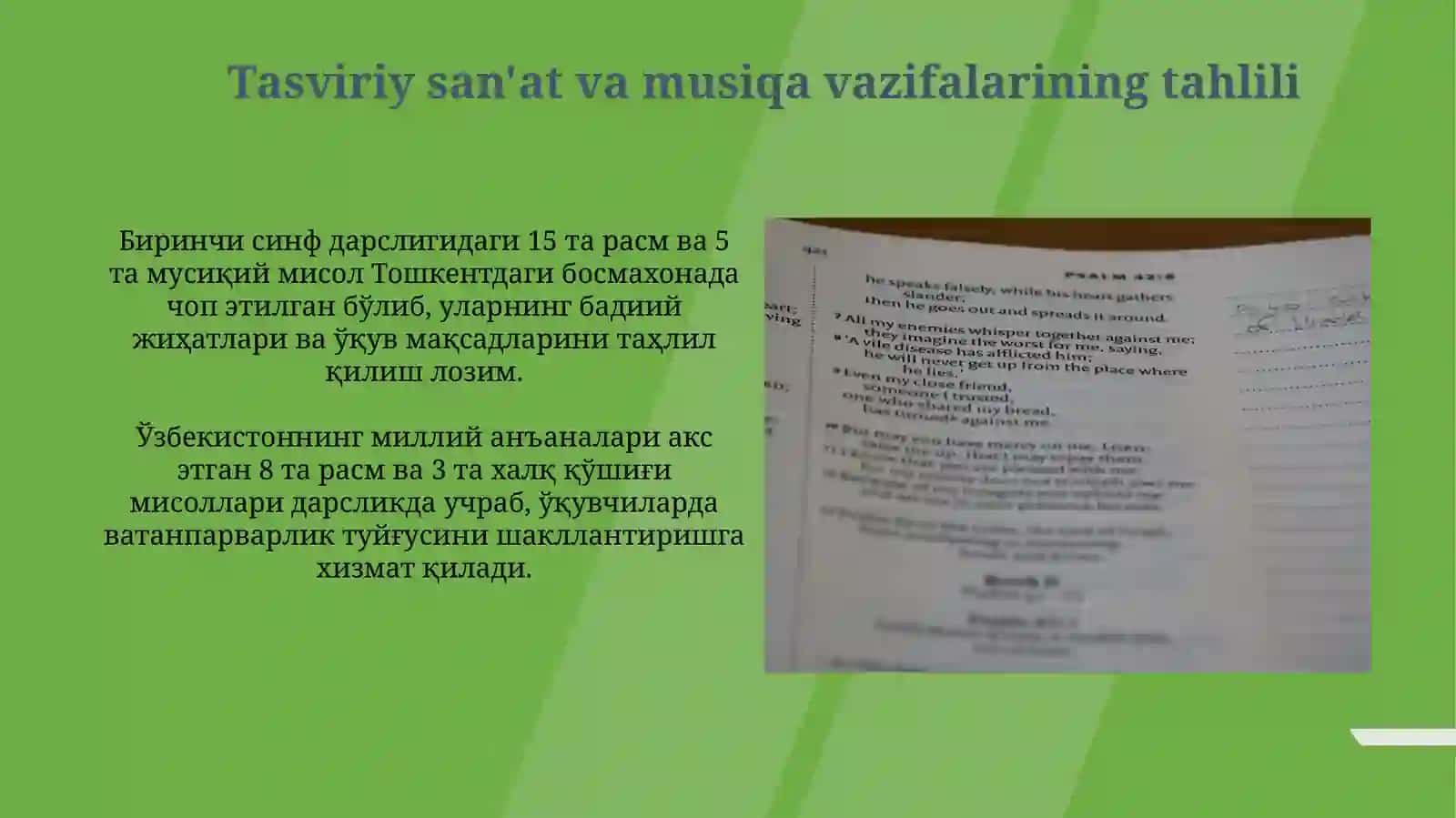 1 sinf tarbiya darsligini taxlil qilish 4