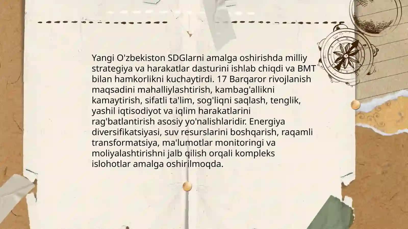 Yangi O'zbekiston va Birlashgan Millatlar Tashkiloti strategik hamkorligi asoslari 4