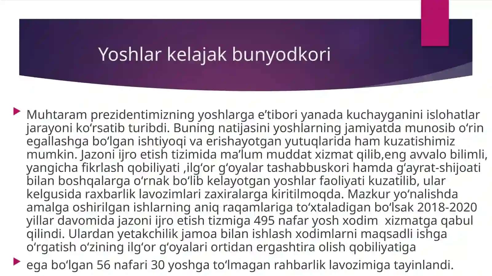 Yoshlar tarbiyasi-jamiyatdagimuhumMasala 4