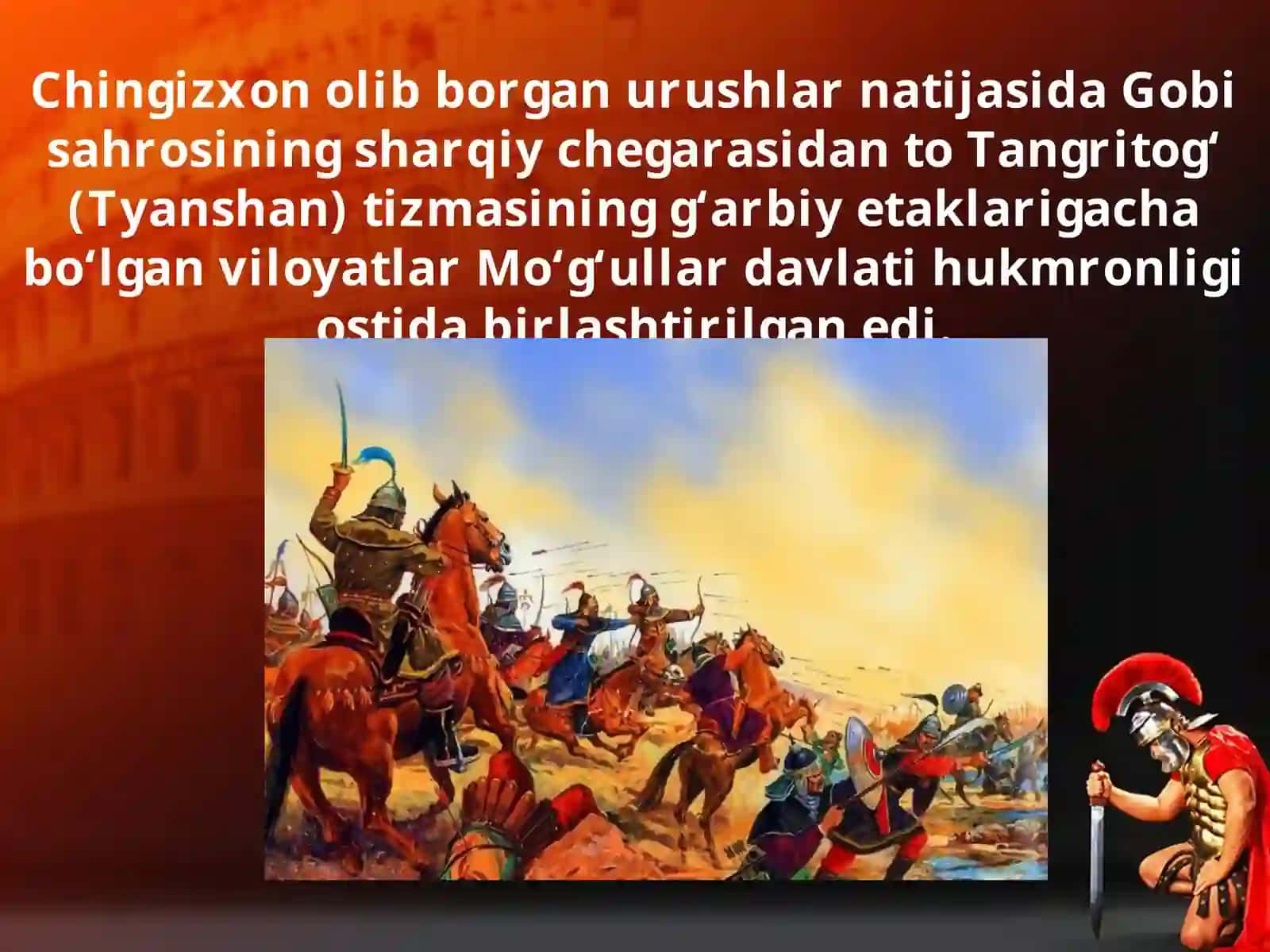 Xorazmshoh va Chingizxon munosabatlari 4