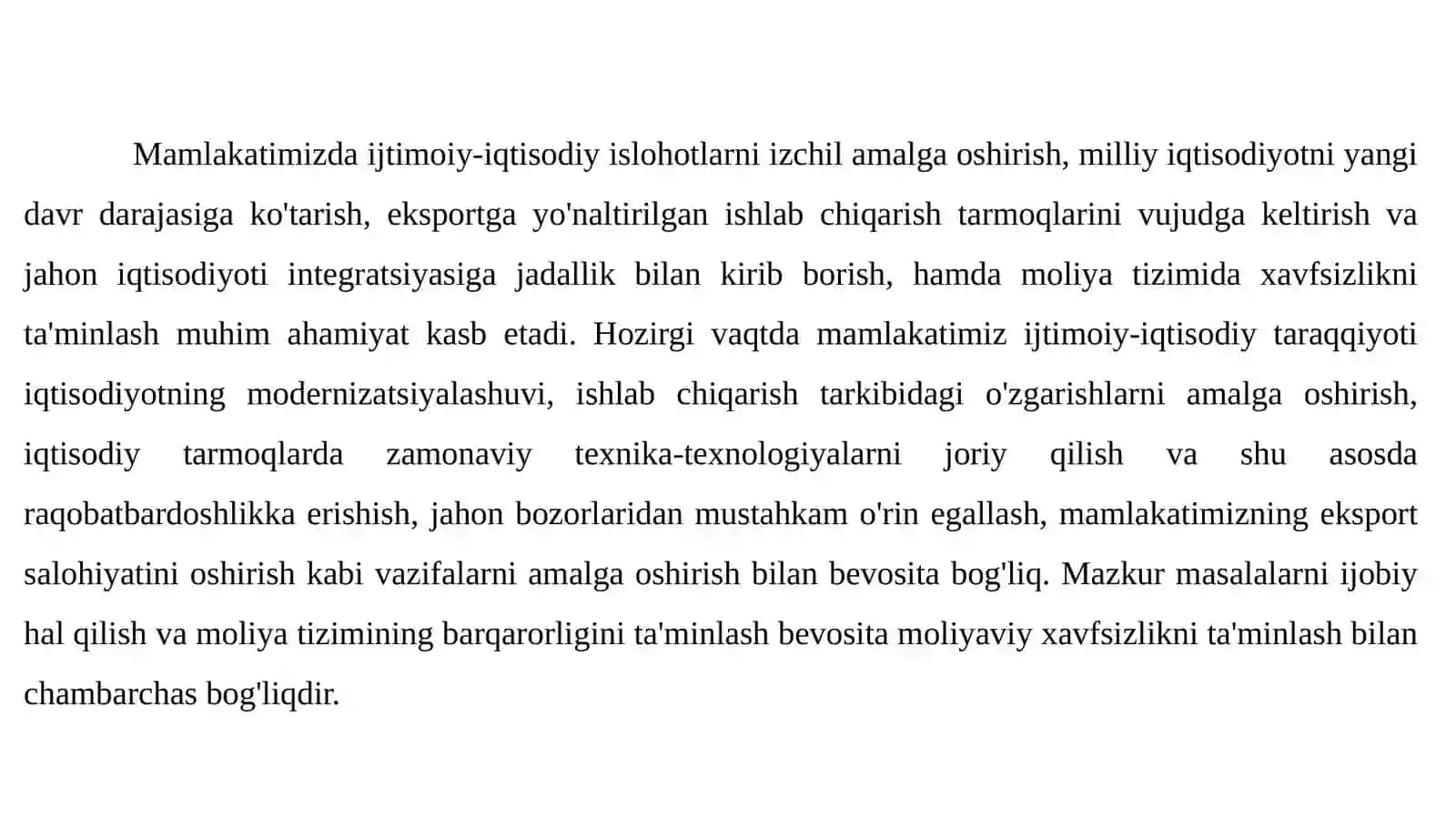 MOLIYAVIY XAVFSIZLIK VAINFLYATSIYA:O‘ZAROBG‘LIQLIK VA BOSHQARUV STRATEGIYALARI 4