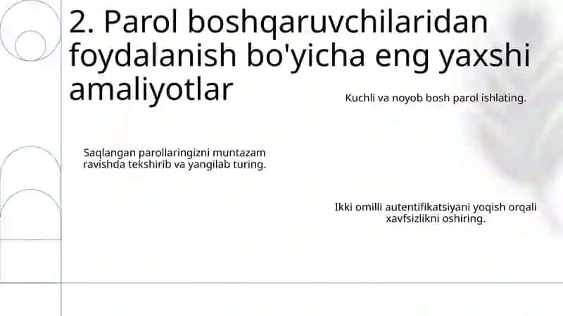 Parollarni boshqarish tizimlari 4