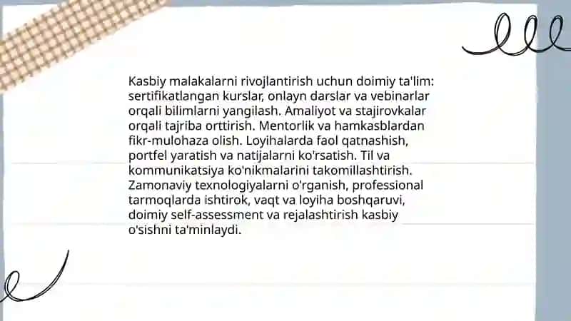 Malaka va Odatlar 4