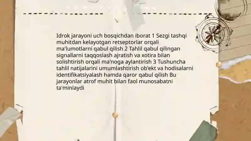 Idrok haqida 4