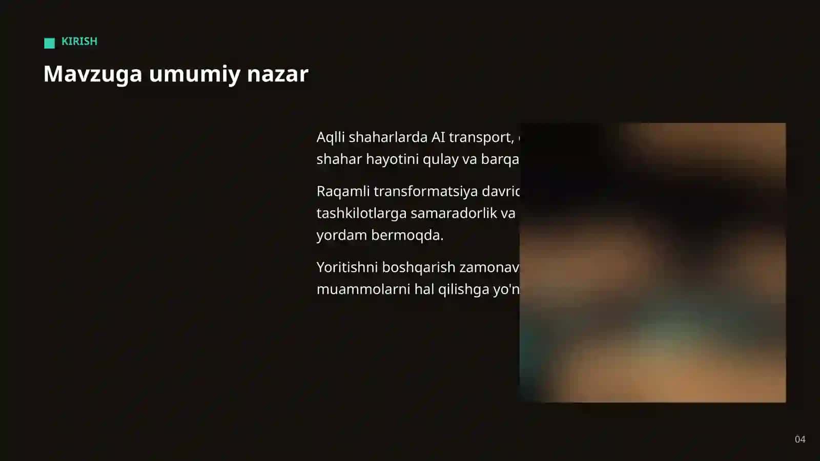 II to'plam (AI AQLLI SHAHARLARDA) 4