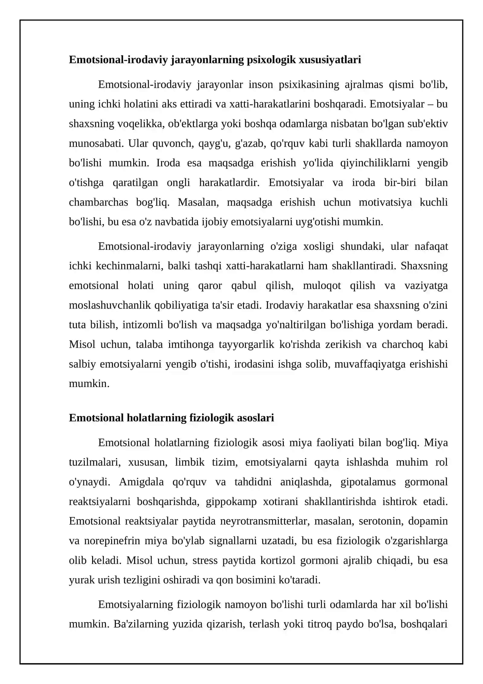 Emotsional -irodaviy jarayonlar 4