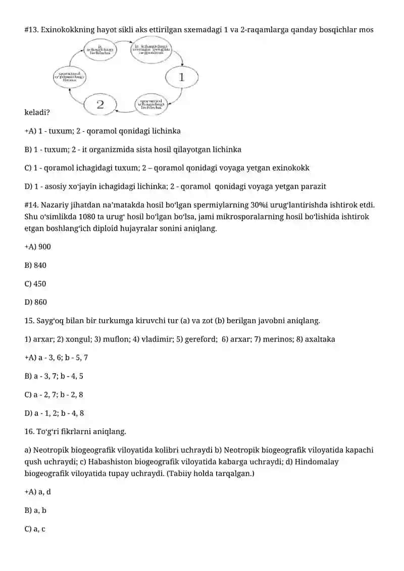 Tarixiy ekologiya nimani o‘rganadi? 4