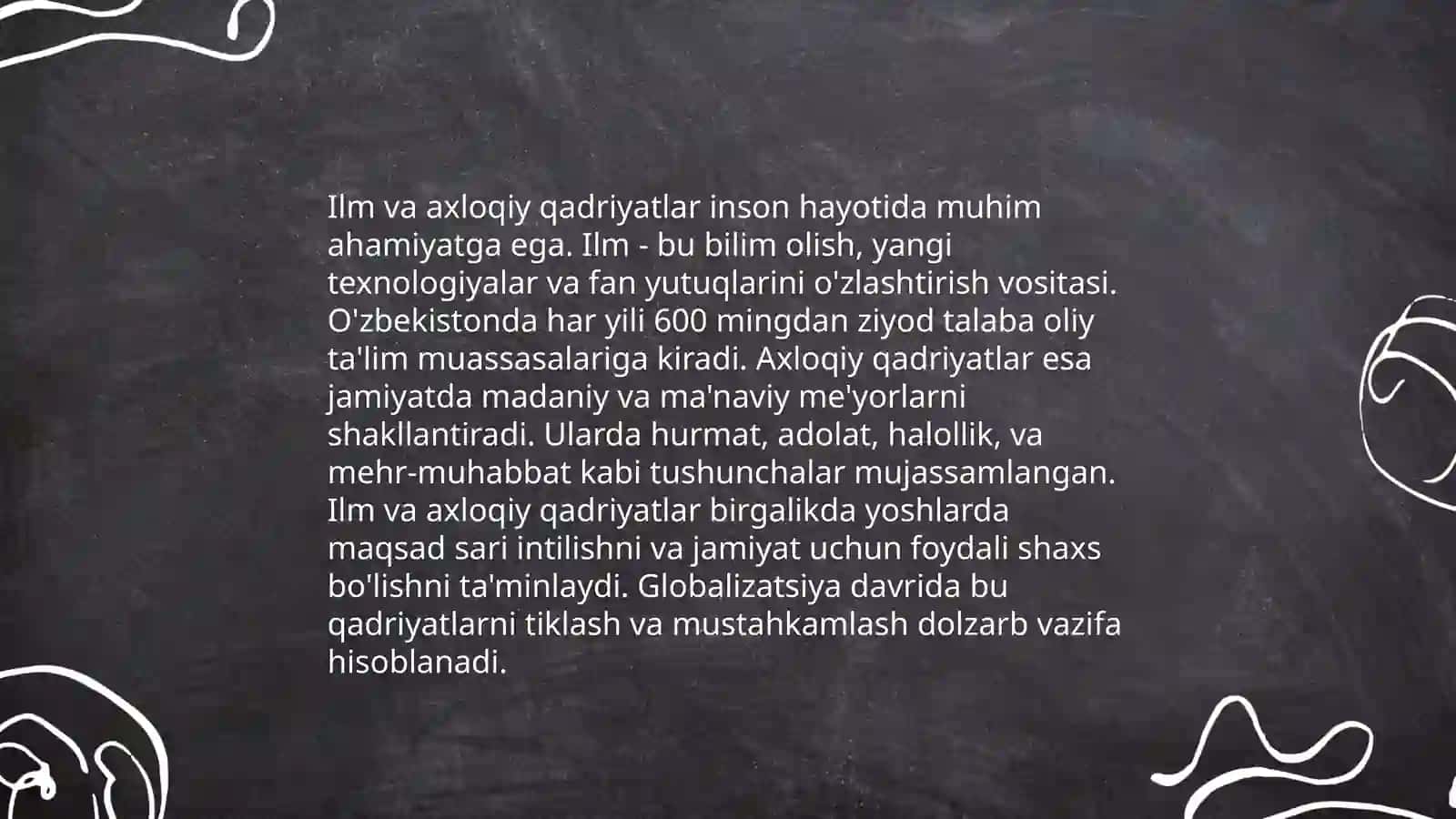 Diniy va dunyoviy bilimlar haqida 4