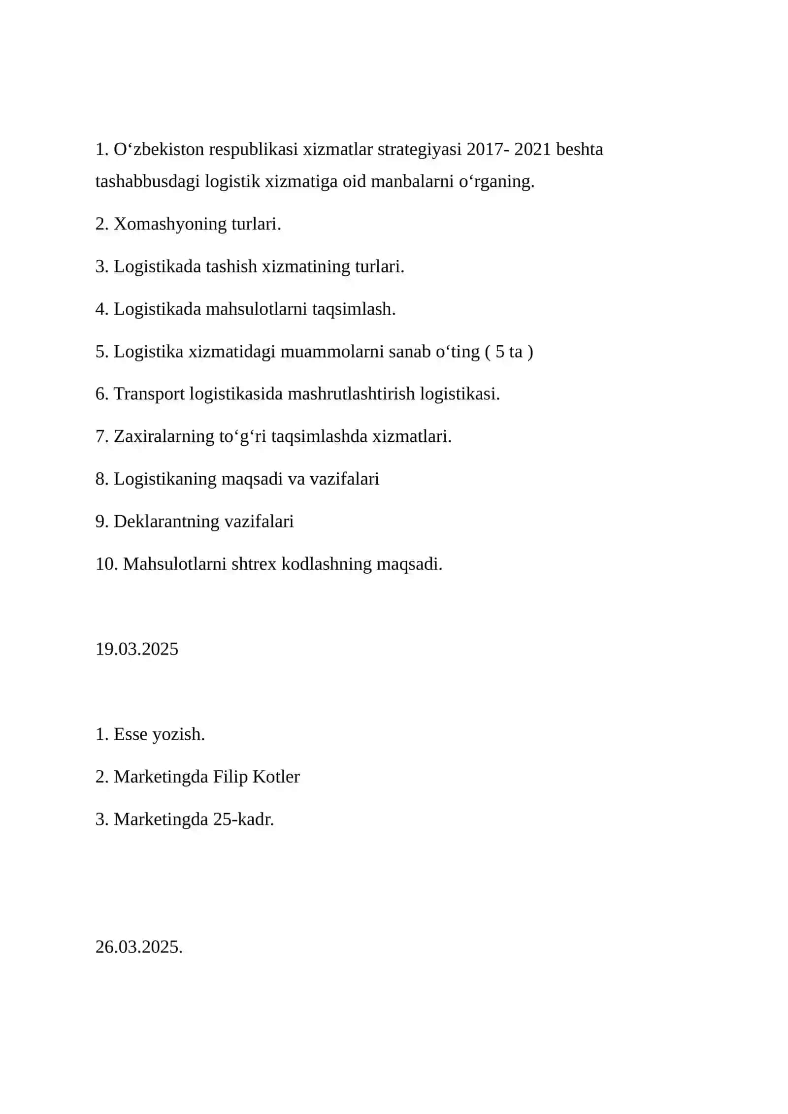 Oilaviy tadbirkorlikda xizmatning turlari 4