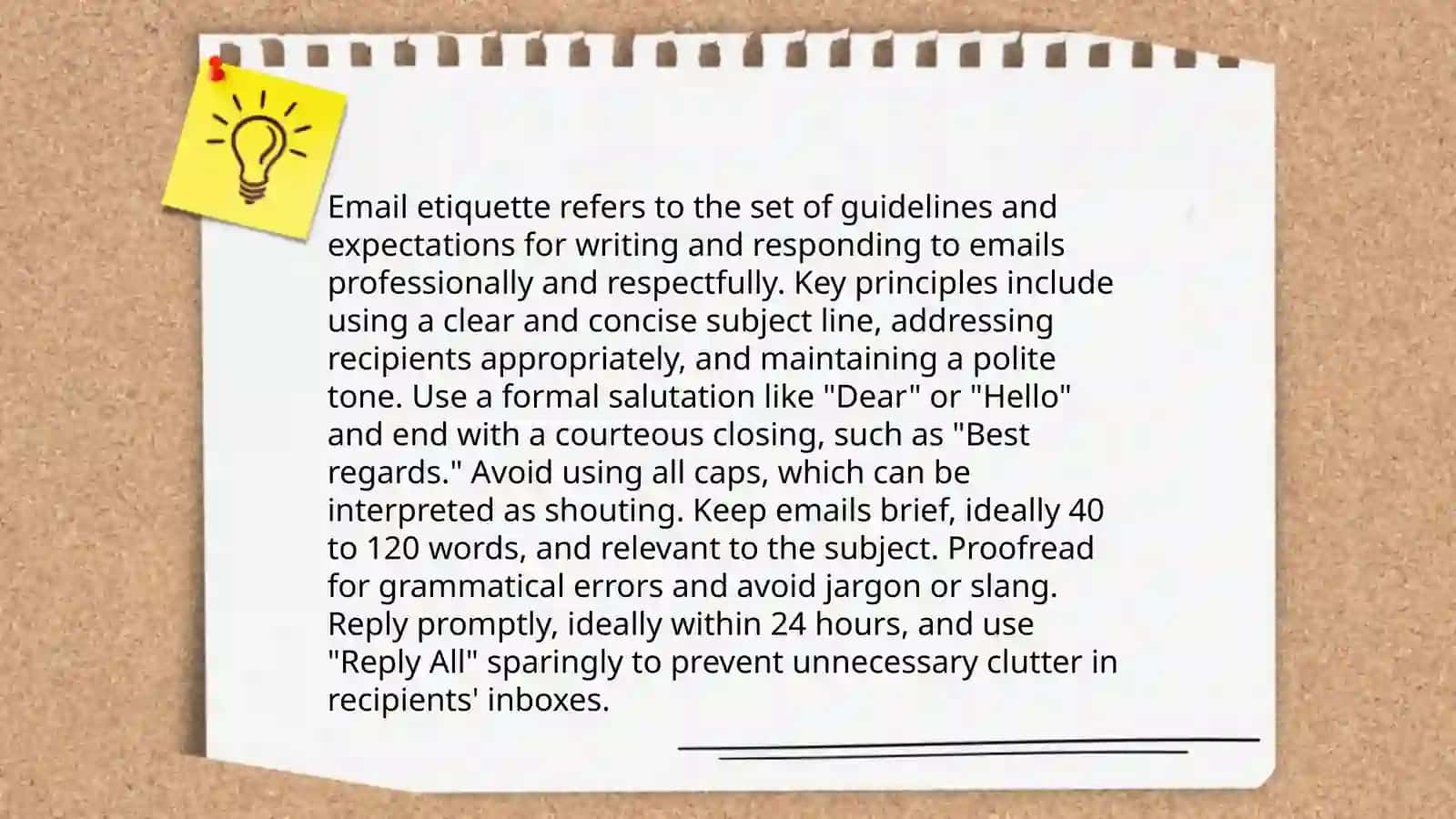 On-line etiquette 4