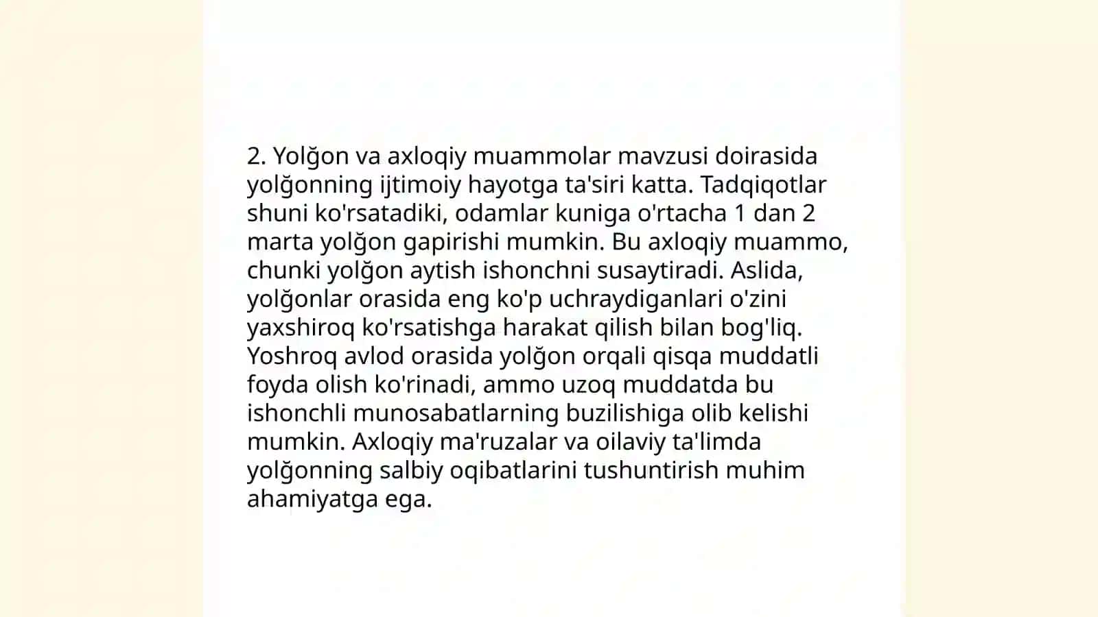 Yolğon nazariyasi va kelib chiqish sabablari 4