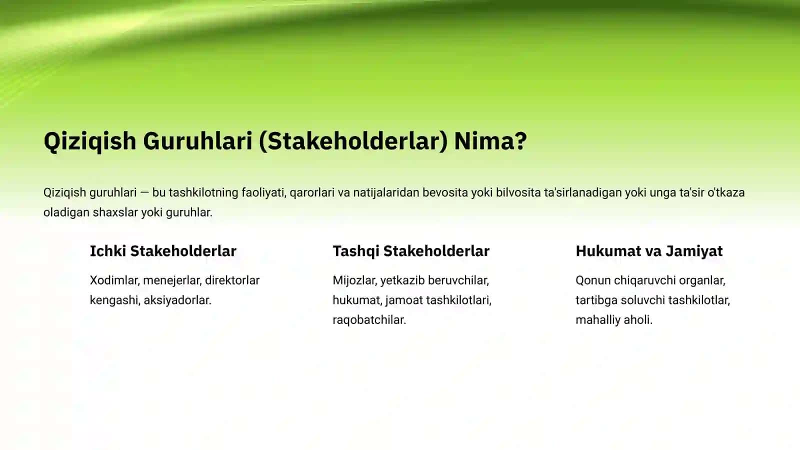 Strategik Boshqaruv Hisobi Doirasida  Qiziqish Guruhlarini Tahlil Qilish.Integratsiyalashgan Rejalashtirish Jarayonini Ko’rib Chiqish 4