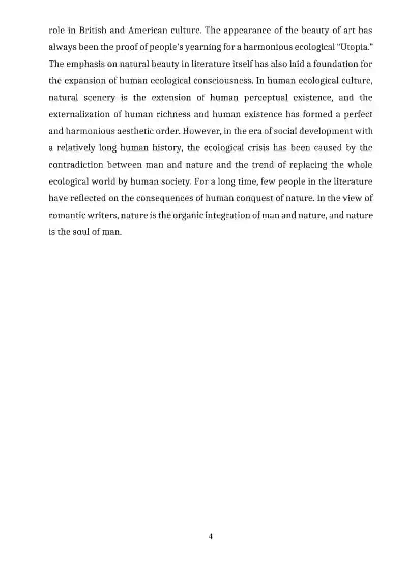 History of literature of English-speaking countries 4