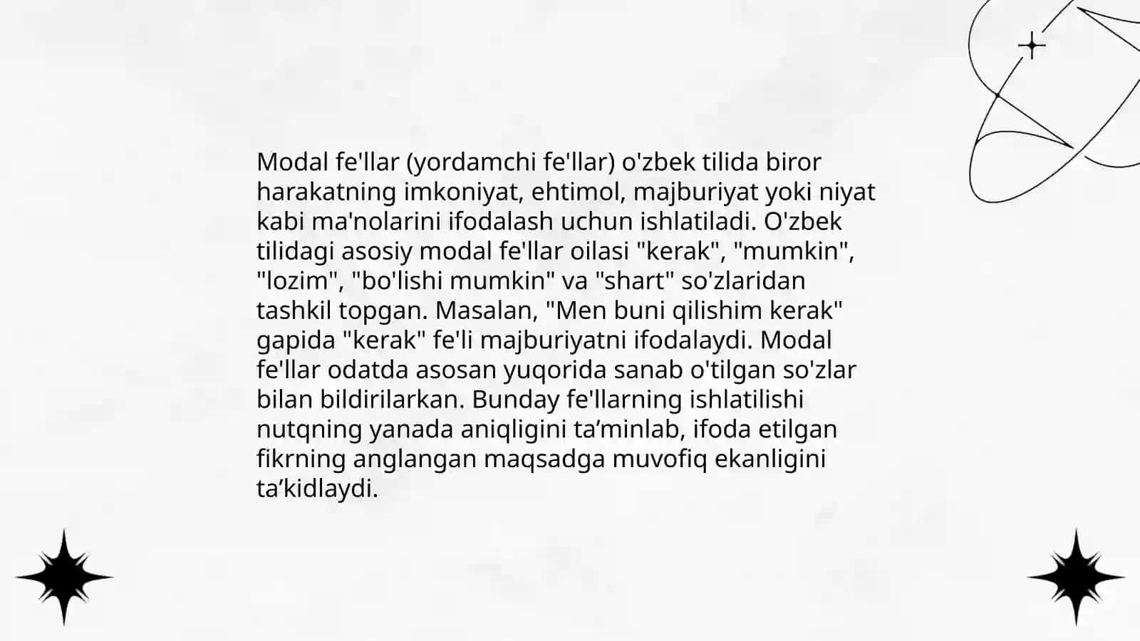 Yordamchi so'z turkumlari 4