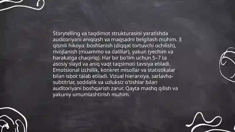 Taqdimot yaratishning zamonaviy usullari 4