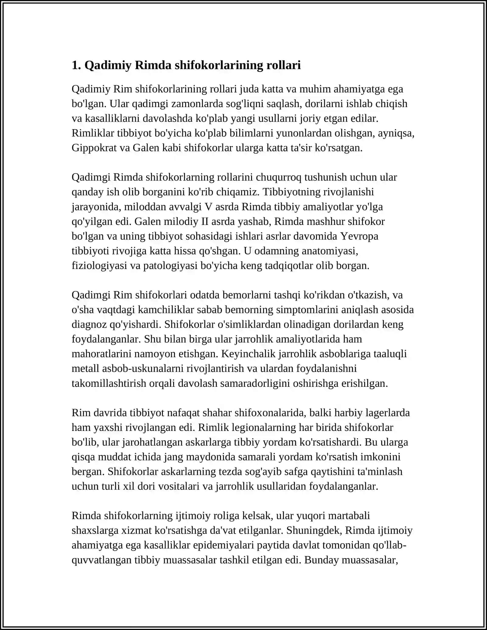 RIM VA GRETSIYADA DAVOLASHNING QADIMIY USULLARI 4