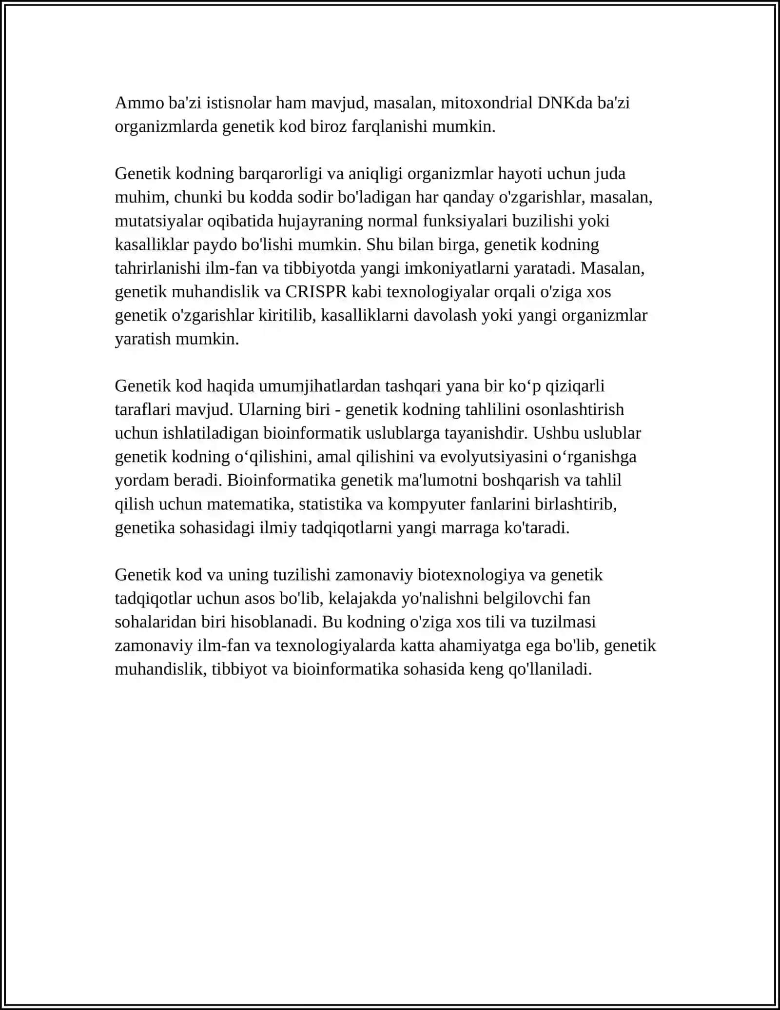 IRSIYATNING MOLEKULYAR ASOSLARI 4