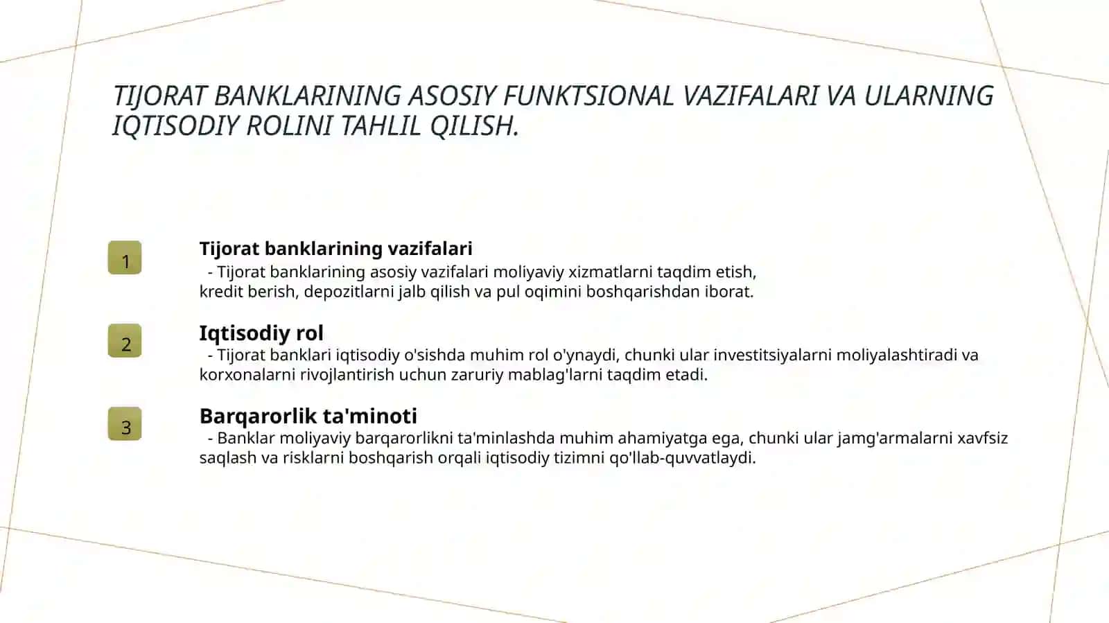 Tijorat banklarining tashkilot tuzilishi 4