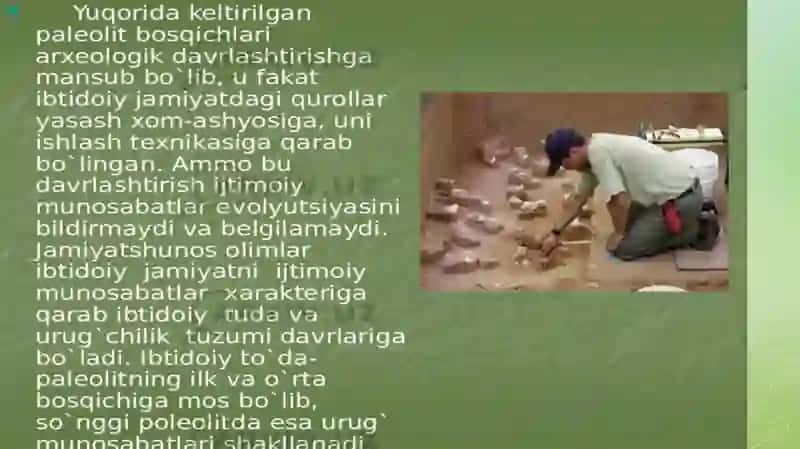 Ilk paleolit davri yodgorliklari 4