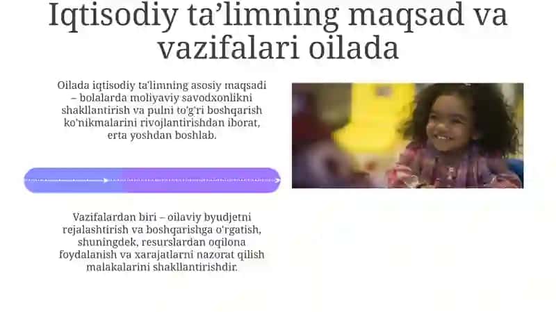 Oilaviy hamkorlikda iqtisodiy tarbiyani rivojlantirish 4