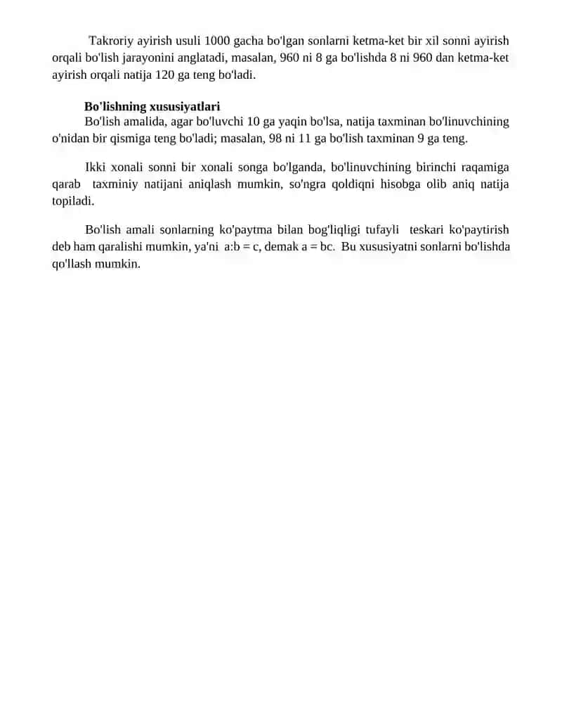 1000 ichida sonlarni boʻlish metodikasi 4