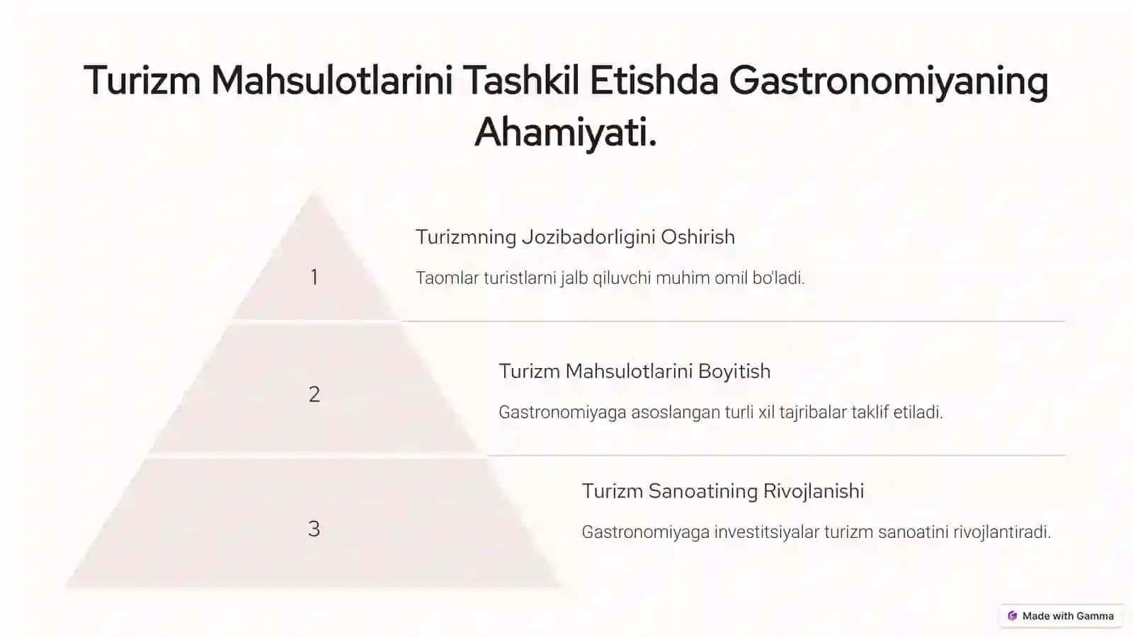 Gastronomiyaning Tushunchasi va Turizm Bilan Aloqadorligi 4