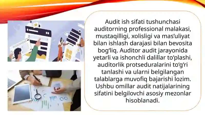 Audit ish sifati uchun javobgarlikni oshirish yoʻllari 4