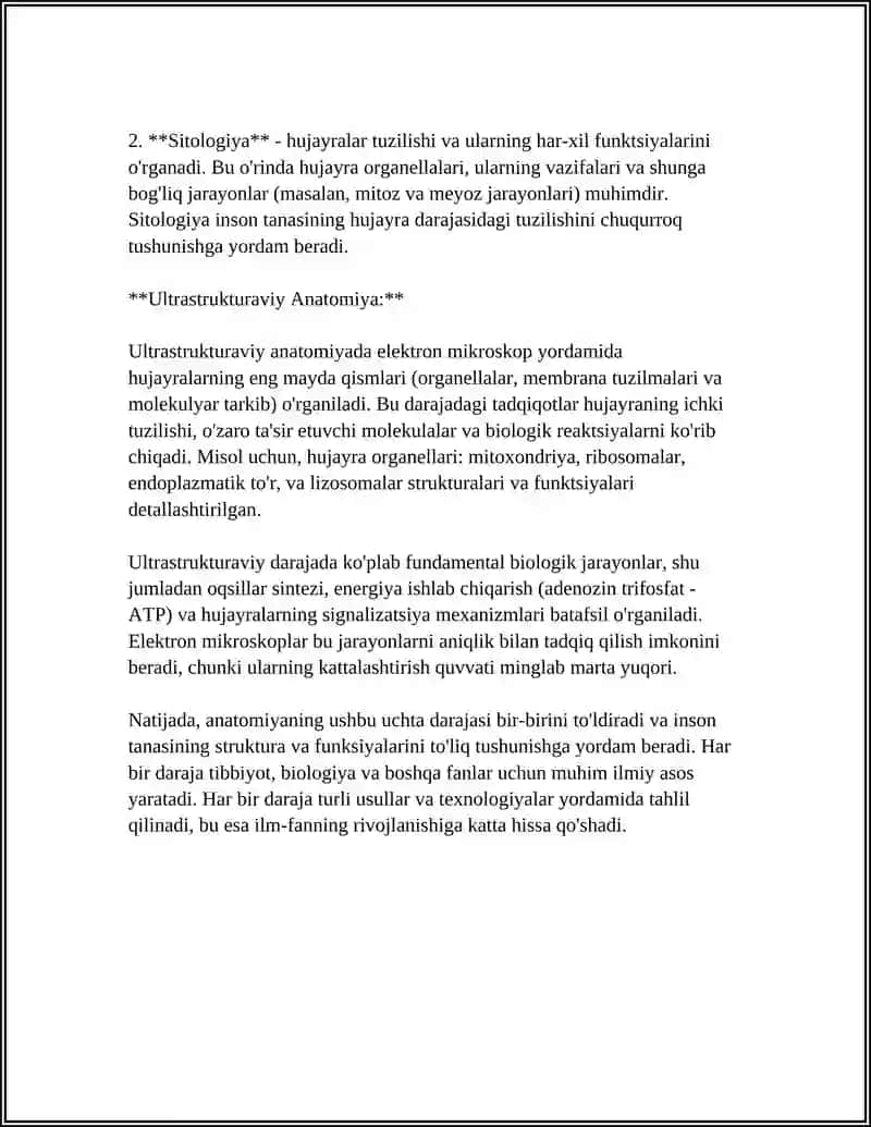 ANATOMIK SATHLAR. SUYAKLAR TUZILISHI VA KLASSIFIKATSIYASI 4